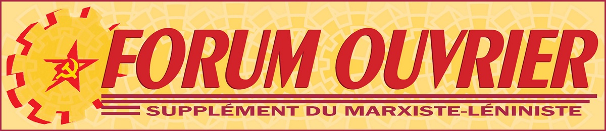 Logo de Forum
          ouvrier