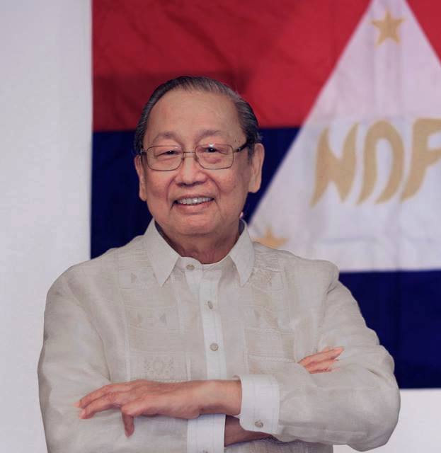 Govt tags NDFP's Luis Jalandoni, 10 others as 'terrorists