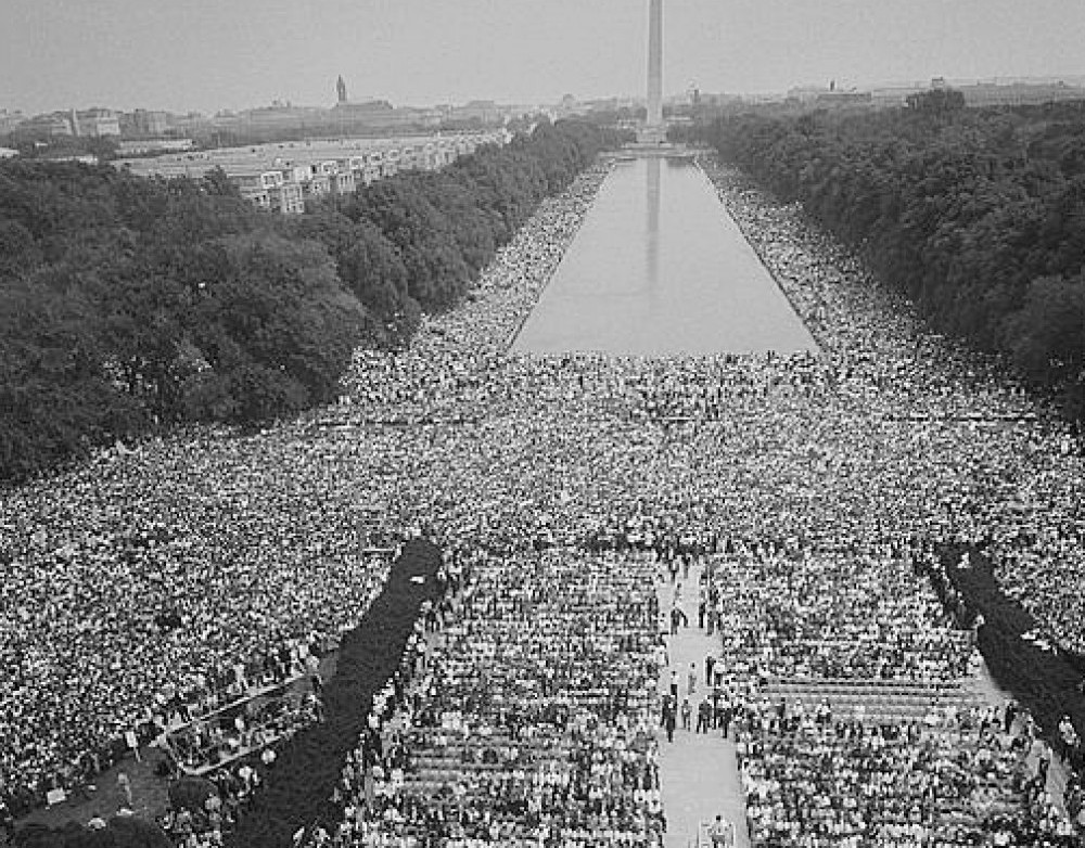 Марш на Вашингтон 1963 матер Лютер Кинг. Марш на Вашингтон.
