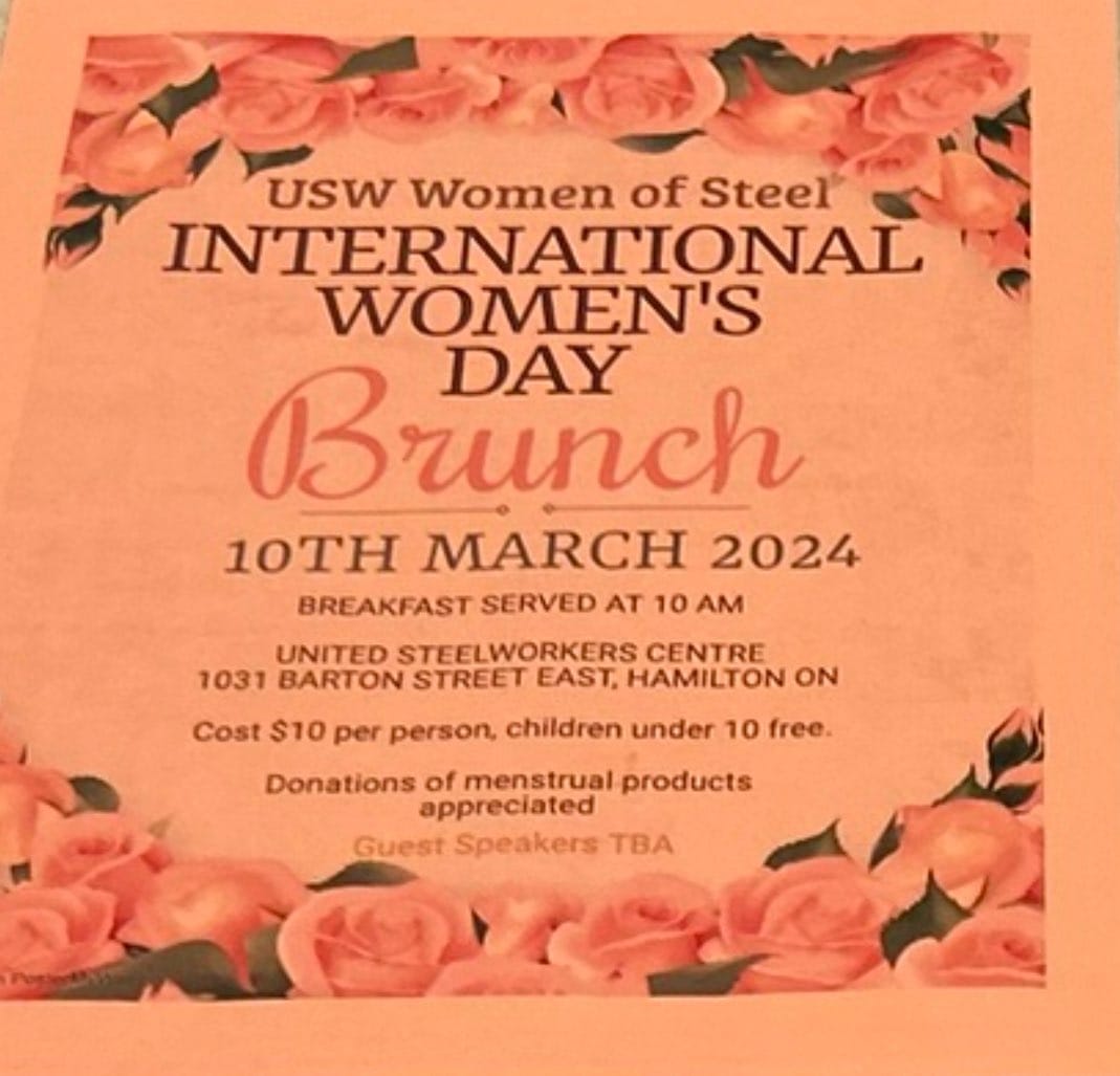 International Women's Day 2024 Calendar of Events MarxistLeninist Party of Canada